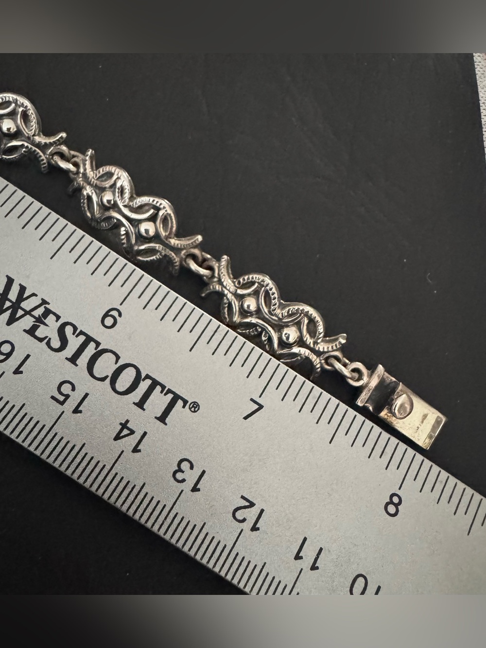 Sterling Silver Bracelet (Mexico) - Picture 4 of 6